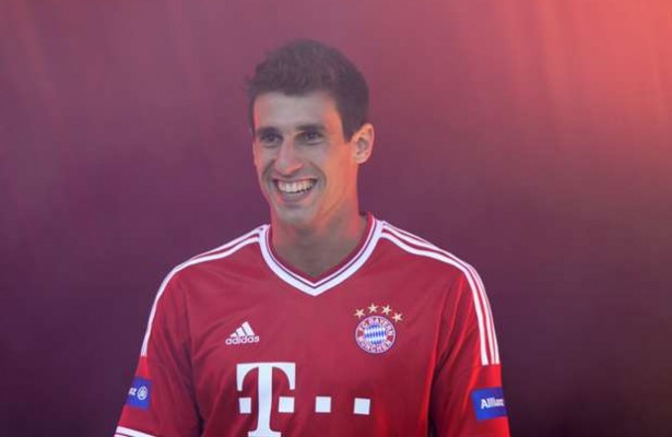 Gelandang Bayern Munich Javi Martinez Kembali Berlatih