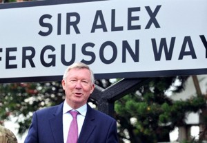 Nama Sir Alex Ferguson Diabadikan Sebagai Nama Jalan