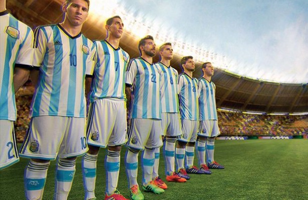 Jersey Baru Argentina Untuk Piala Dunia