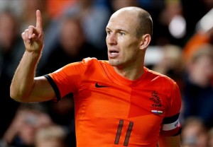 Arjen Robben tegaskan Belanda harus di atas Spanyol