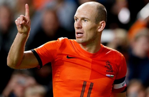 Arjen Robben tegaskan Belanda harus di atas Spanyol