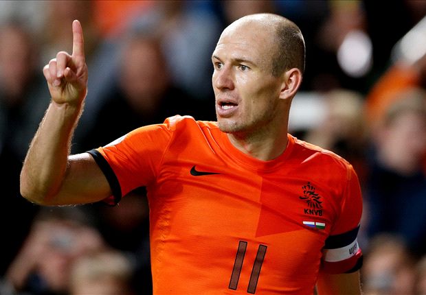 Arjen Robben tegaskan Belanda harus di atas Spanyol