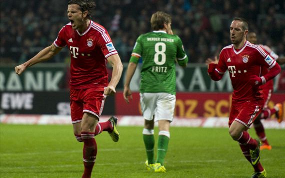 Bayern Munich menang telak 7-0