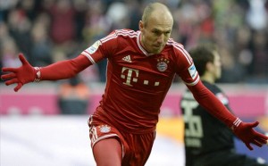 Sepasang gol Robben Mantapkan Posisi Bayern MunichSepasang gol Robben Mantapkan Posisi Bayern Munich