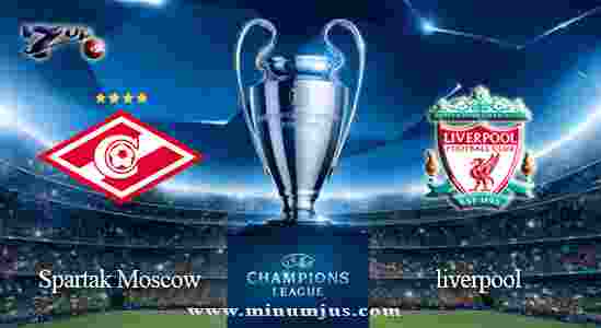 Prediksi Spartak Moscow vs Liverpool 27 September 2017 - Liga Champions