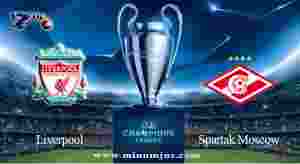 Prediksi Liverpool vs Spartak Moscow